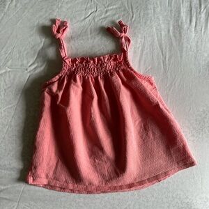 Zara Pink Kids Sleeveless Top